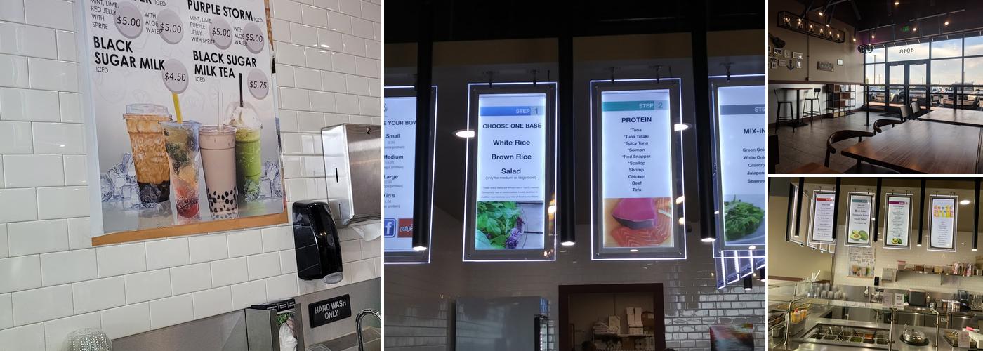 Honolulu Poke Bar Menu