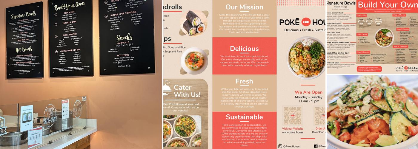 Poke House - Almaden Menu