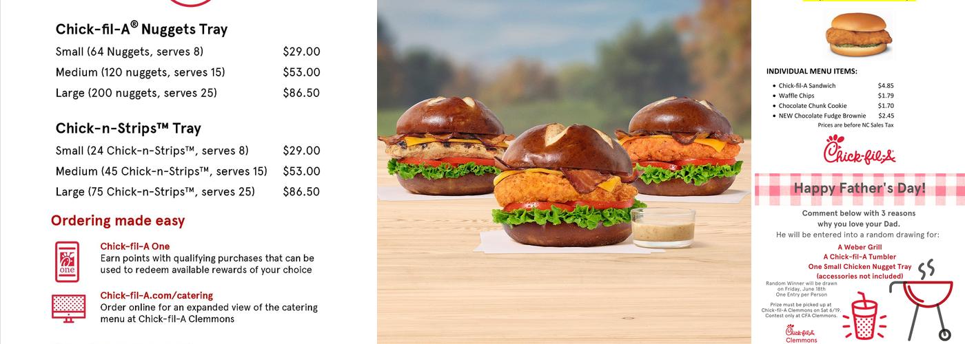 Chick-fil-A Menu