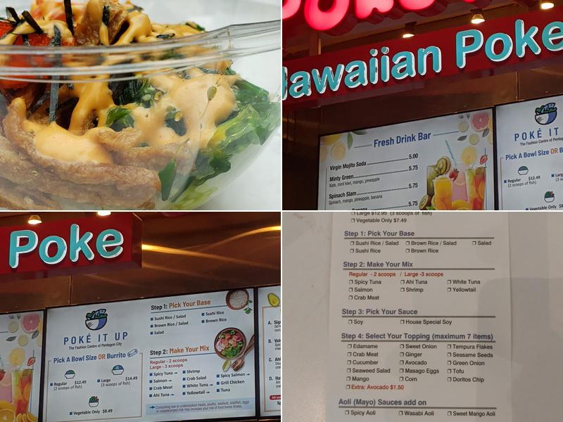 Poké It Up Menu