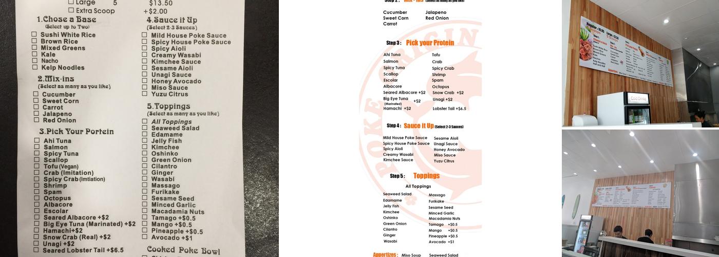 Poke Origin Menu