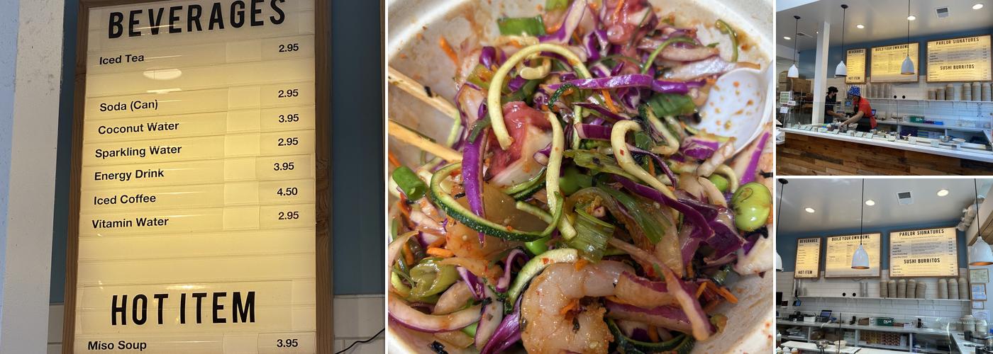 Poke Parlor Menu