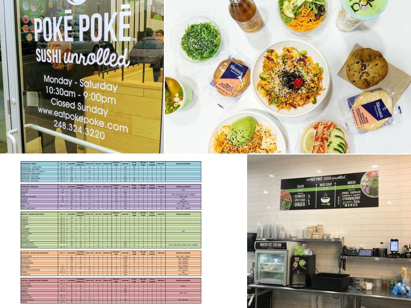 Poke Poke - Sushi Unrolled Menu