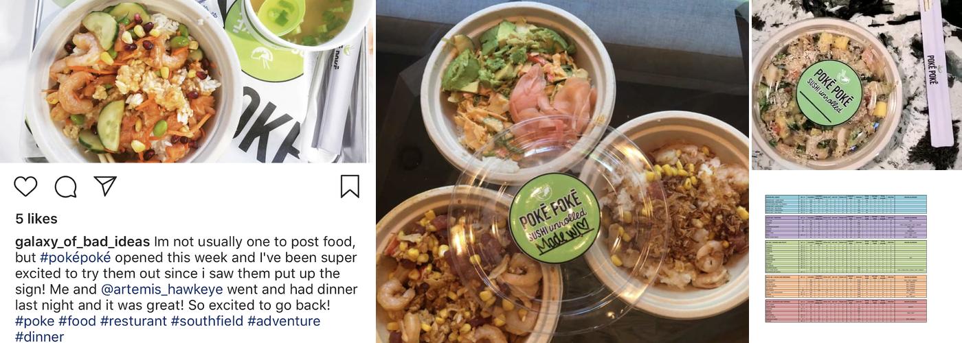 Poke Poke - Sushi Unrolled Menu