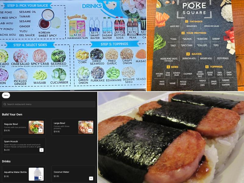 Poke Square Ballard Menu