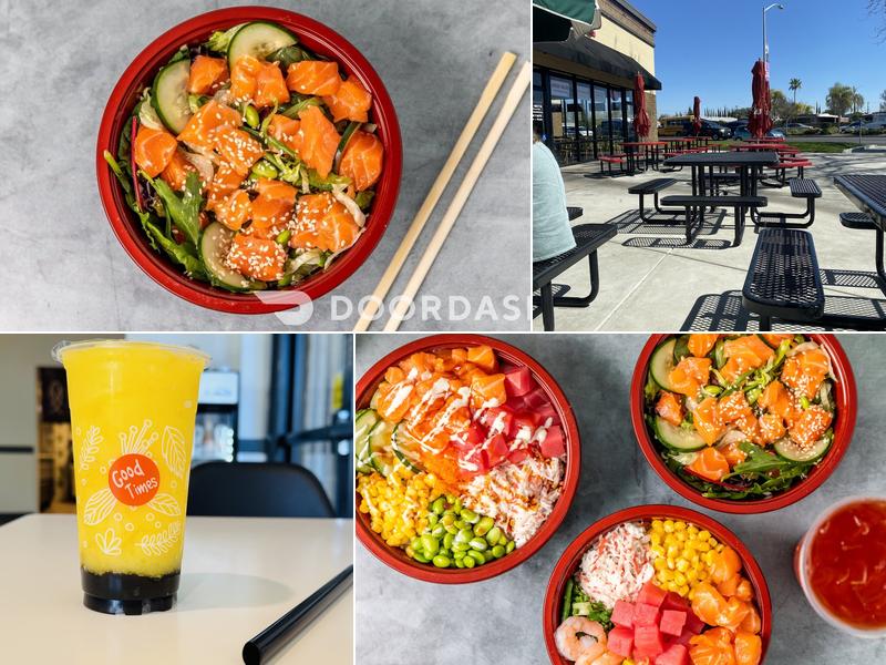 Poke & Tea 2310 Sunrise Blvd #3, Rancho Cordova
