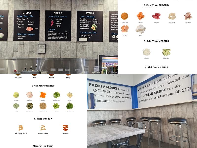 Poki Bowl Menu