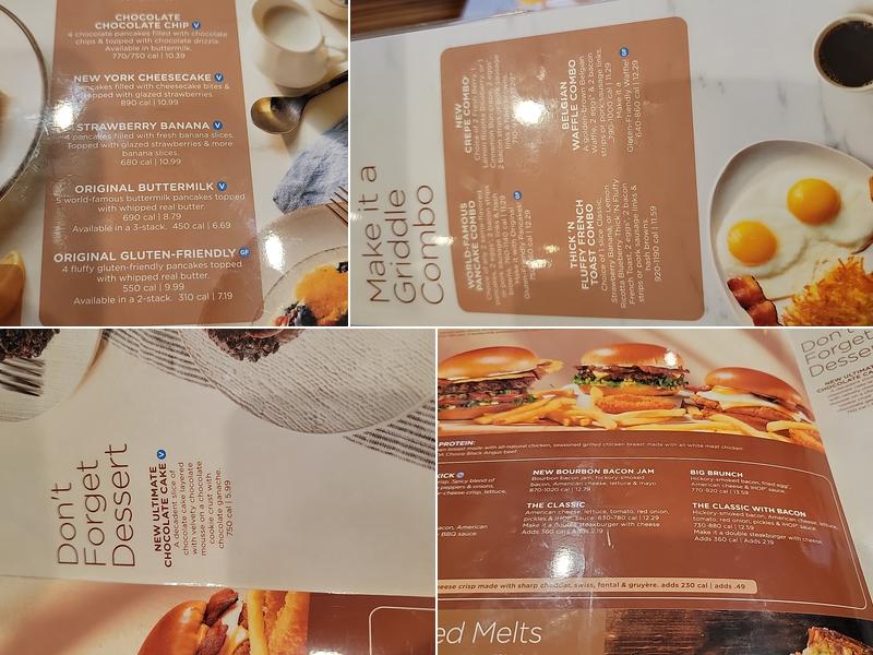 IHOP Menu