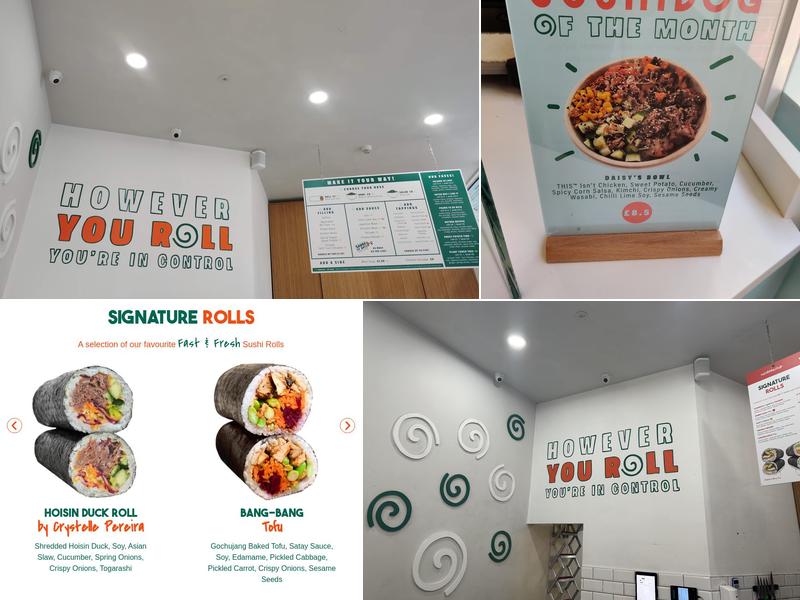 SushiDog Seven Dials Menu