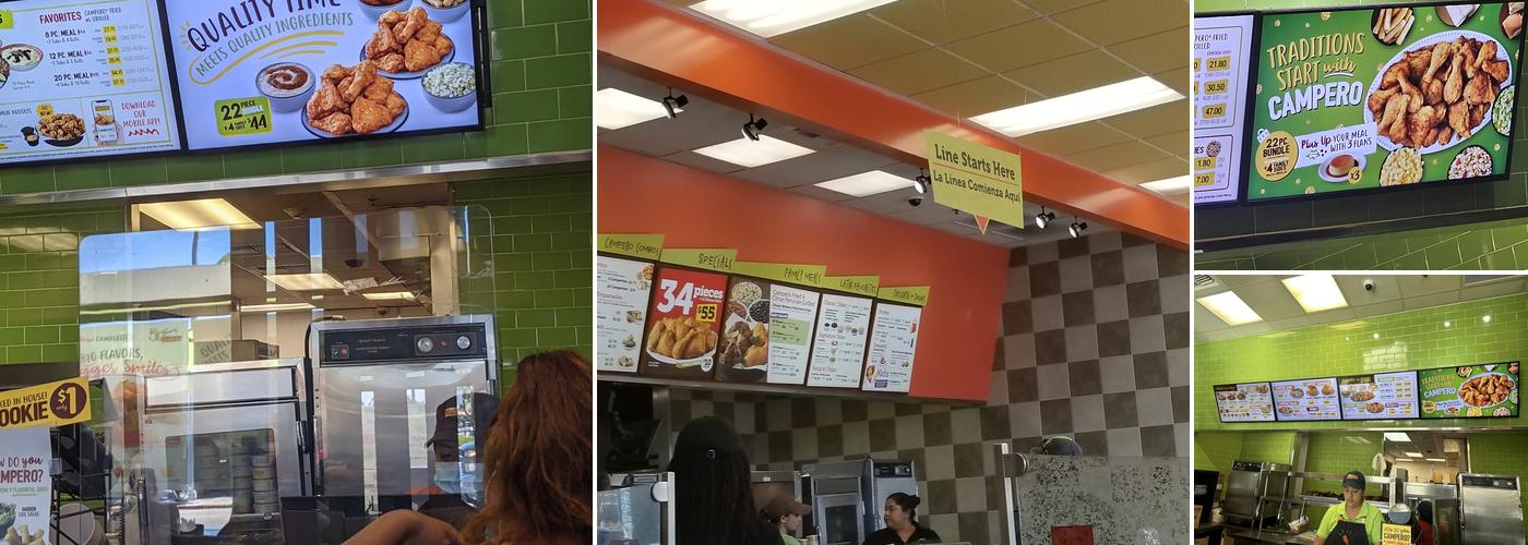 Pollo Campero Menu