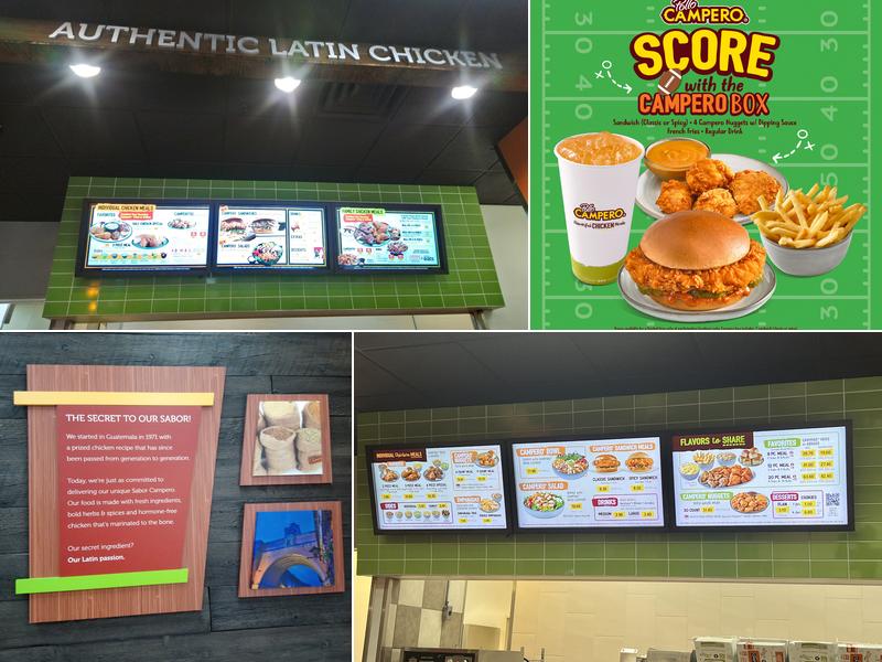 Pollo Campero Menu