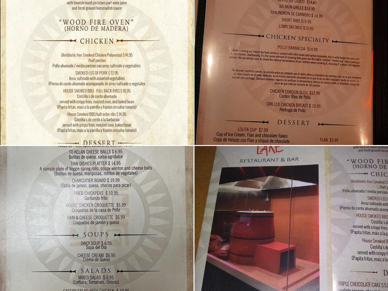 Polynesio Menu
