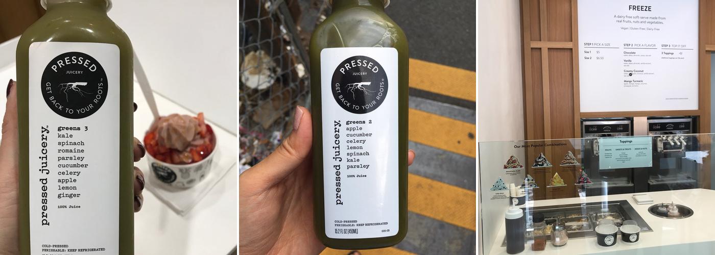 Pressed Juicery Menu