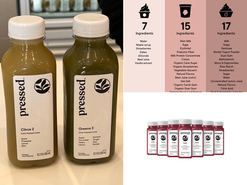 Pressed Juicery Menu