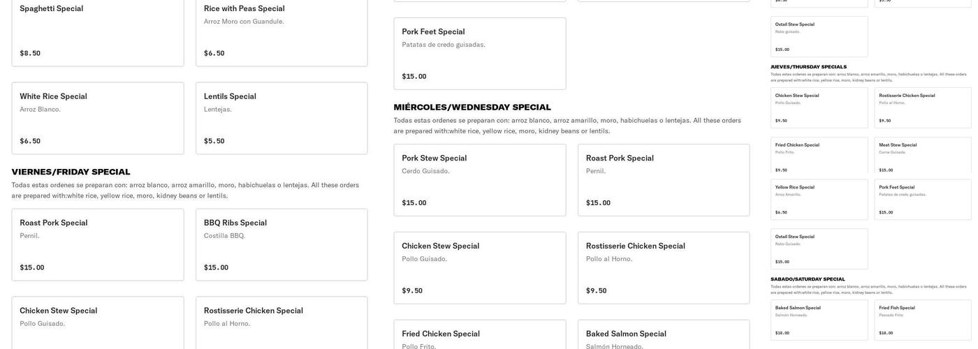 Princess Pizzeria & Restaurant Menu