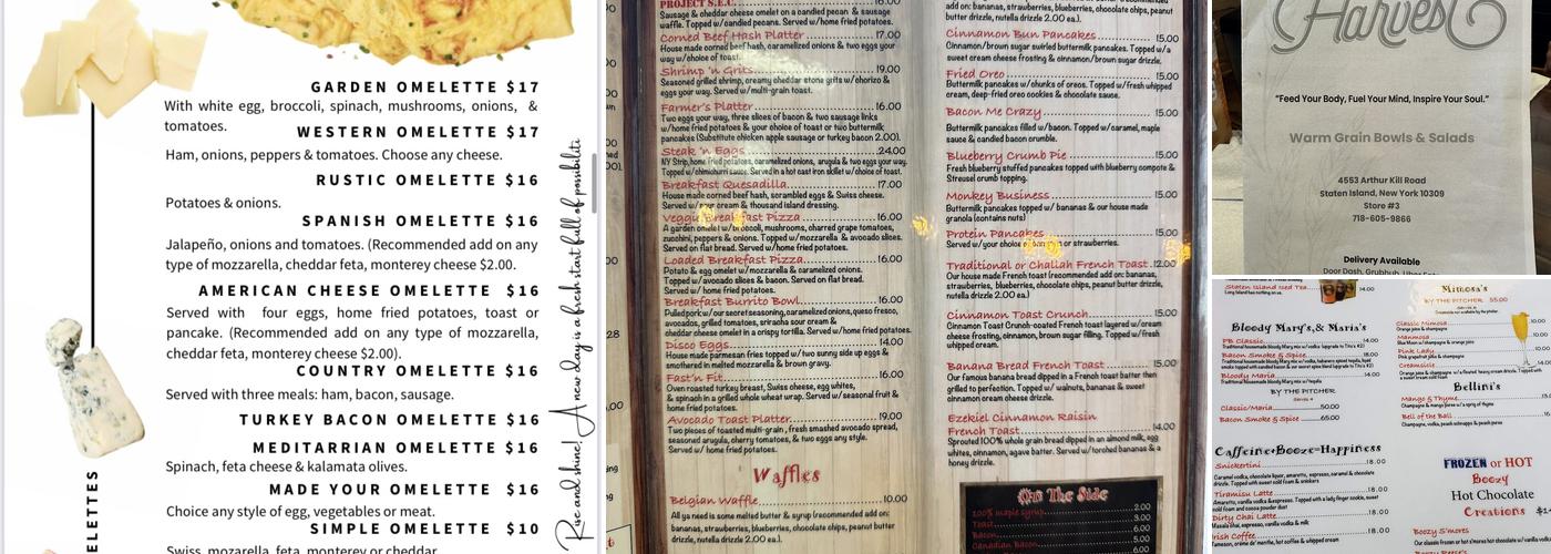 Flores Brunch Menu