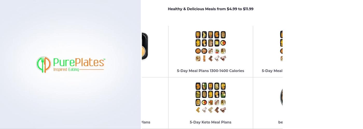 Pure Plates STL Menu