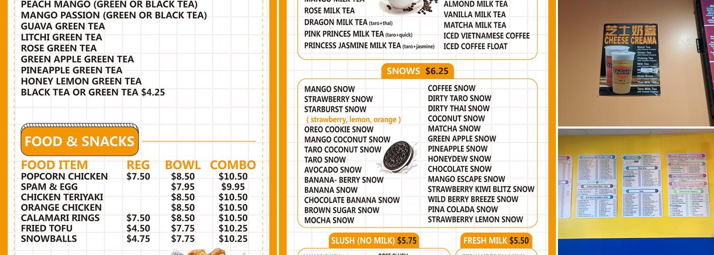 Quickly Menu