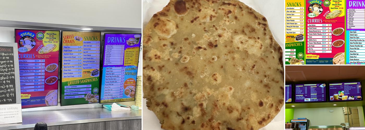 Rajula's Kitchen Menu