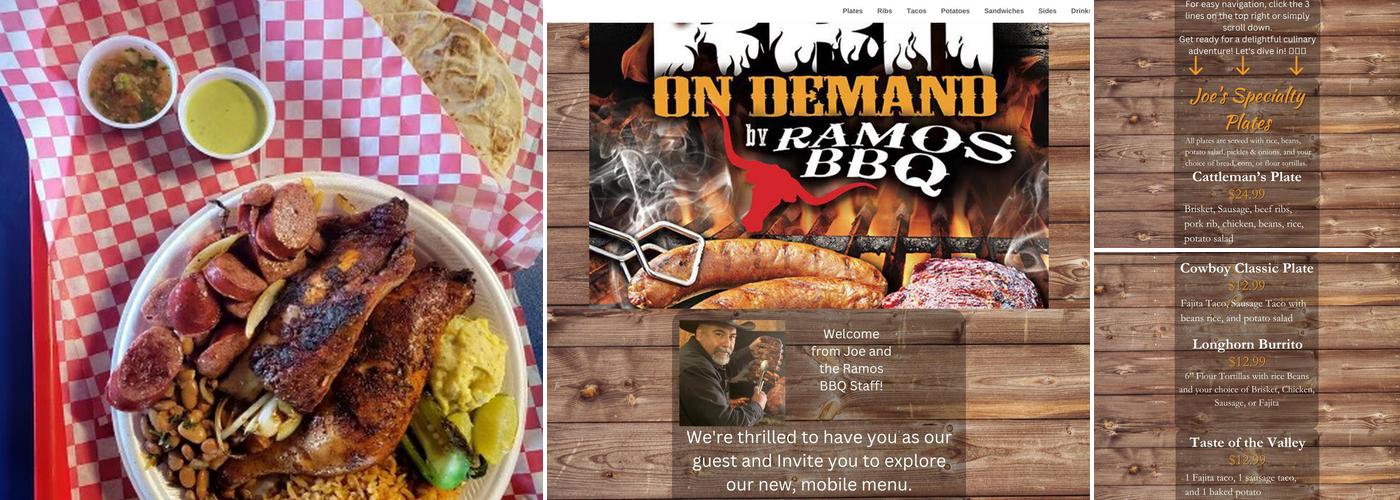 Ramos BBQ & Catering Menu