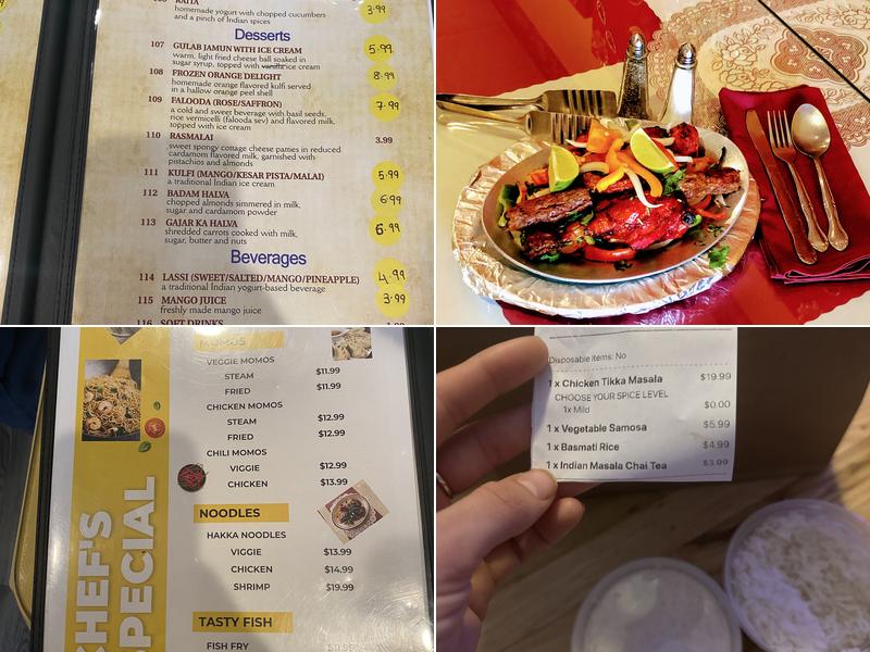 Rangoli: Vibrant Flavors Of India Menu