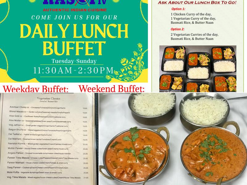 Rasoi IV Authentic Indian Cuisine Menu