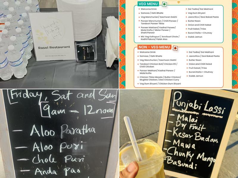 Rasoi - Indian Takeout & Pizza Menu