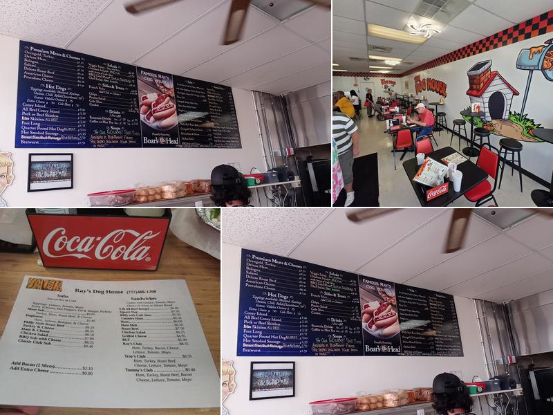 Ray's Dog House Menu