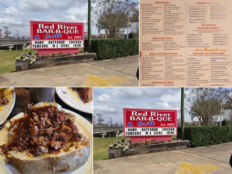 Red River Bar-B-Que & Grill Menu