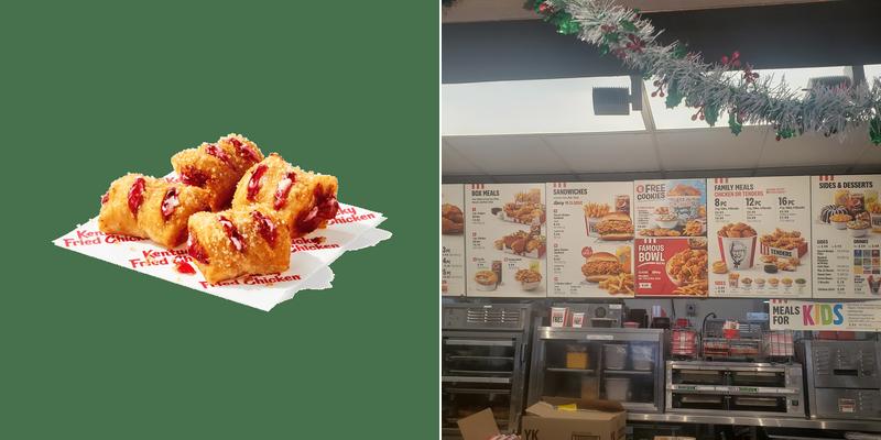 KFC Menu