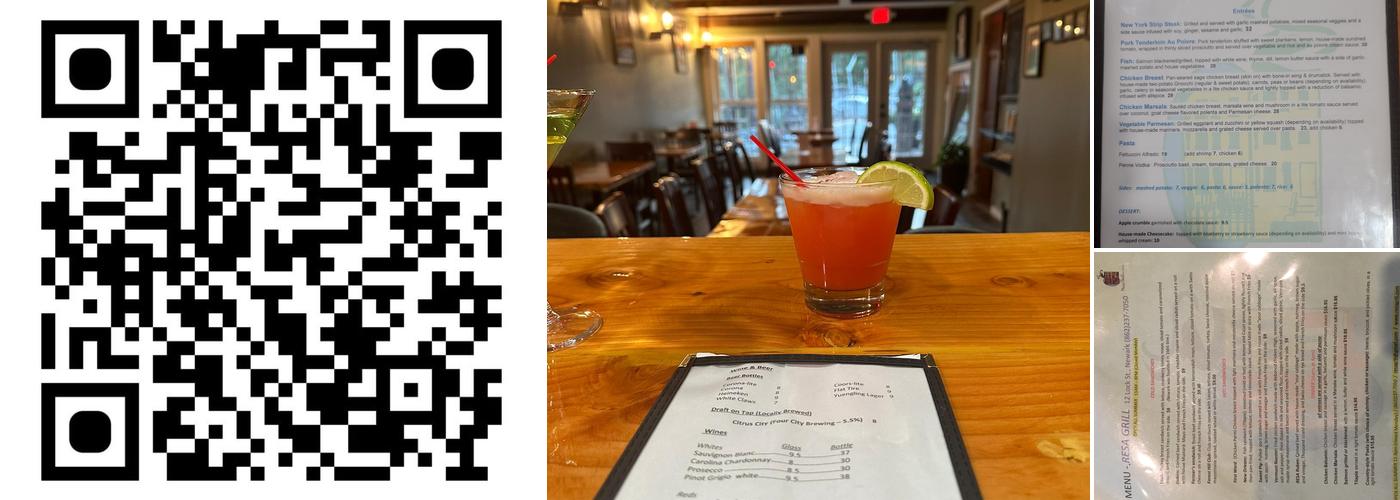 Red Reisa Grill Menu