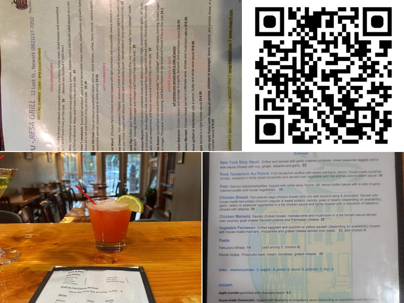 Red Reisa Grill Menu