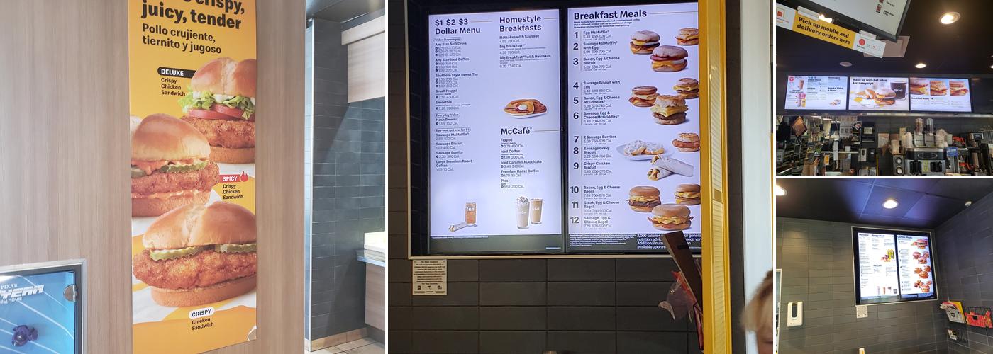 McDonald's Menu