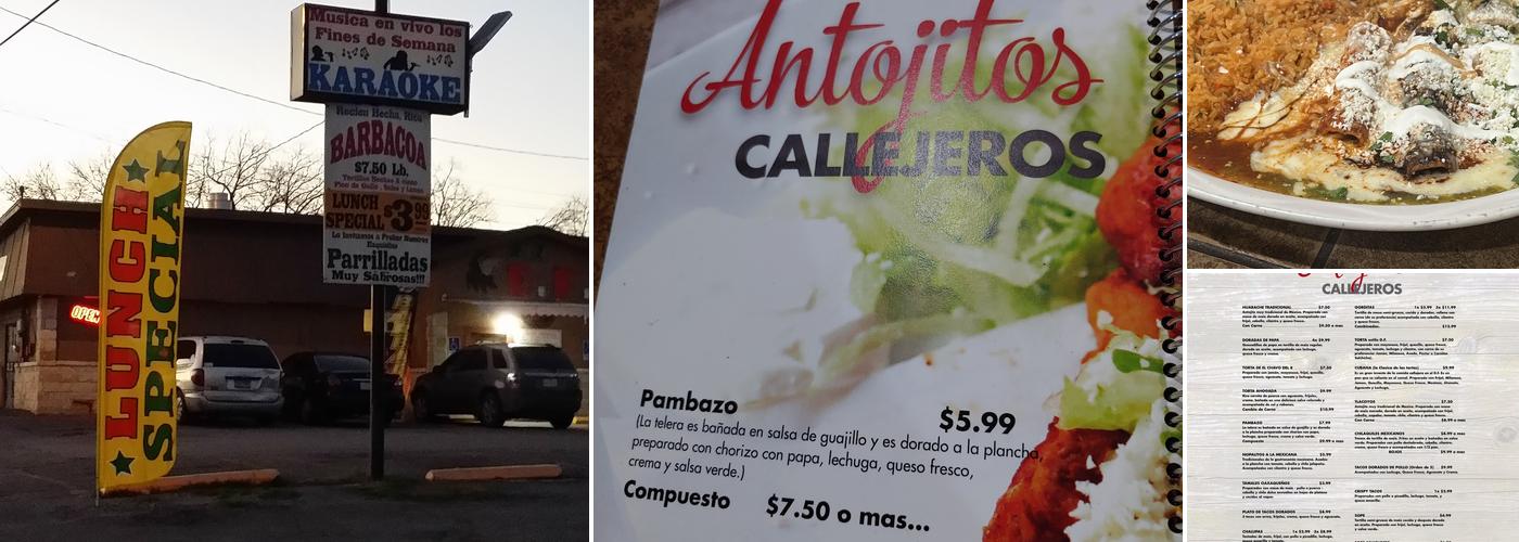 Restaurante EL D.F. Menu