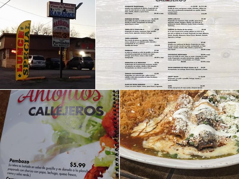 Restaurante EL D.F. Menu