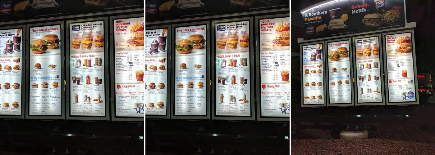 McDonald's Menu