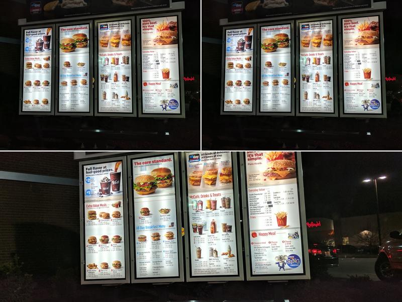 McDonald's Menu