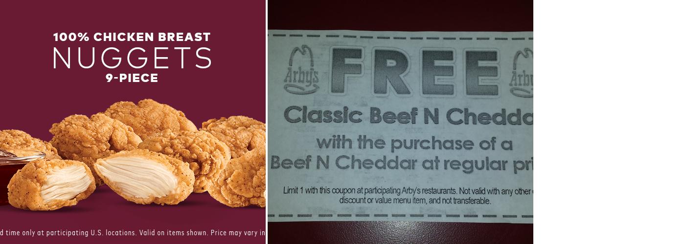 Arby's Menu