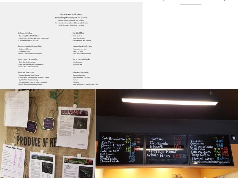 Richboro COFFEE & Roastery Menu