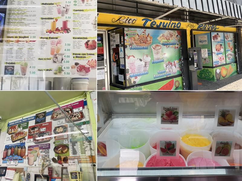 Rico Tejuino Los Reyes Menu