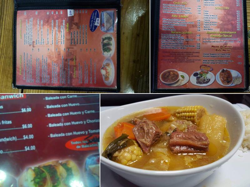 Rincon Progreseno Menu