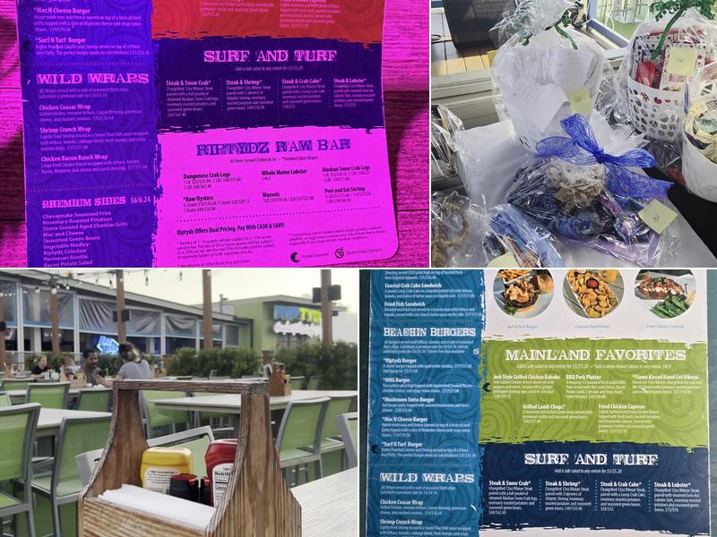 RipTydz Oceanfront Grille & Rooftop Bar Menu