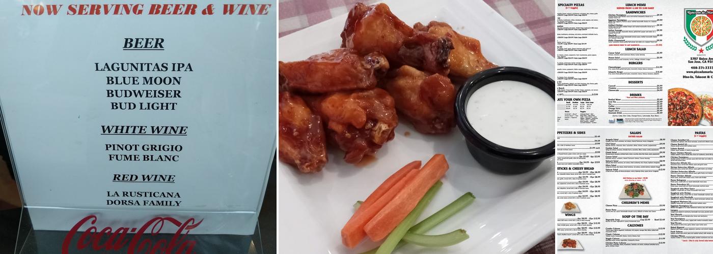 Ristorante da Maria Menu