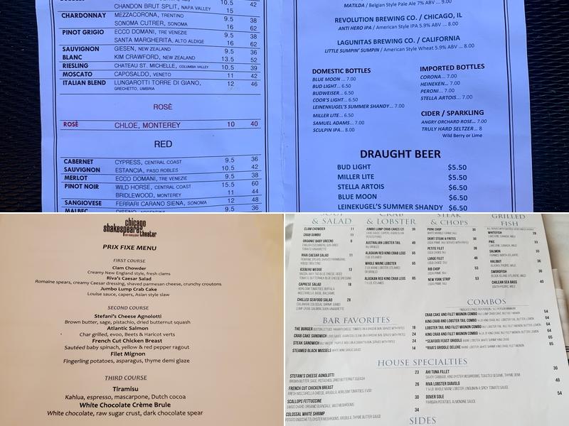 Riva Menu