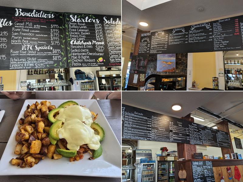 River Front Cafe Menu