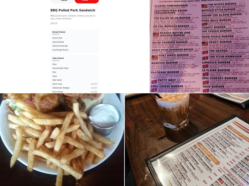 Rivets American Grill Menu