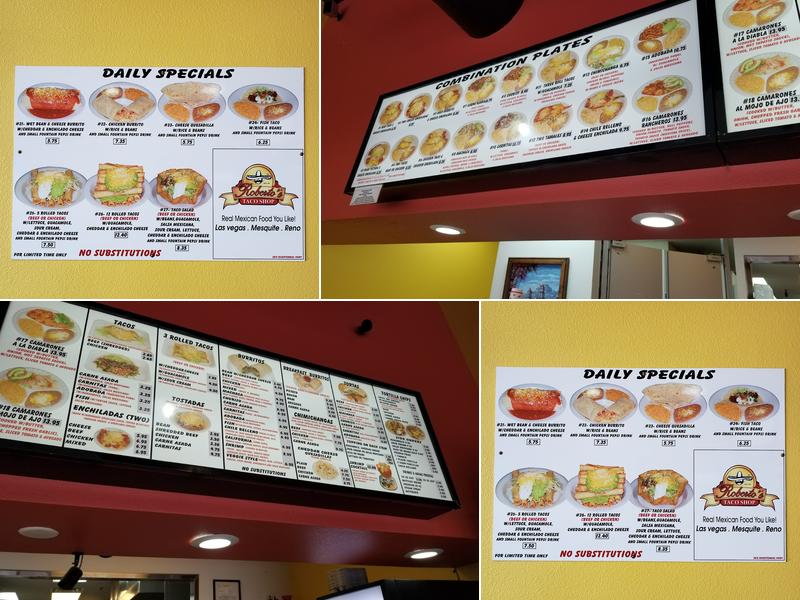 Roberto’s Menu