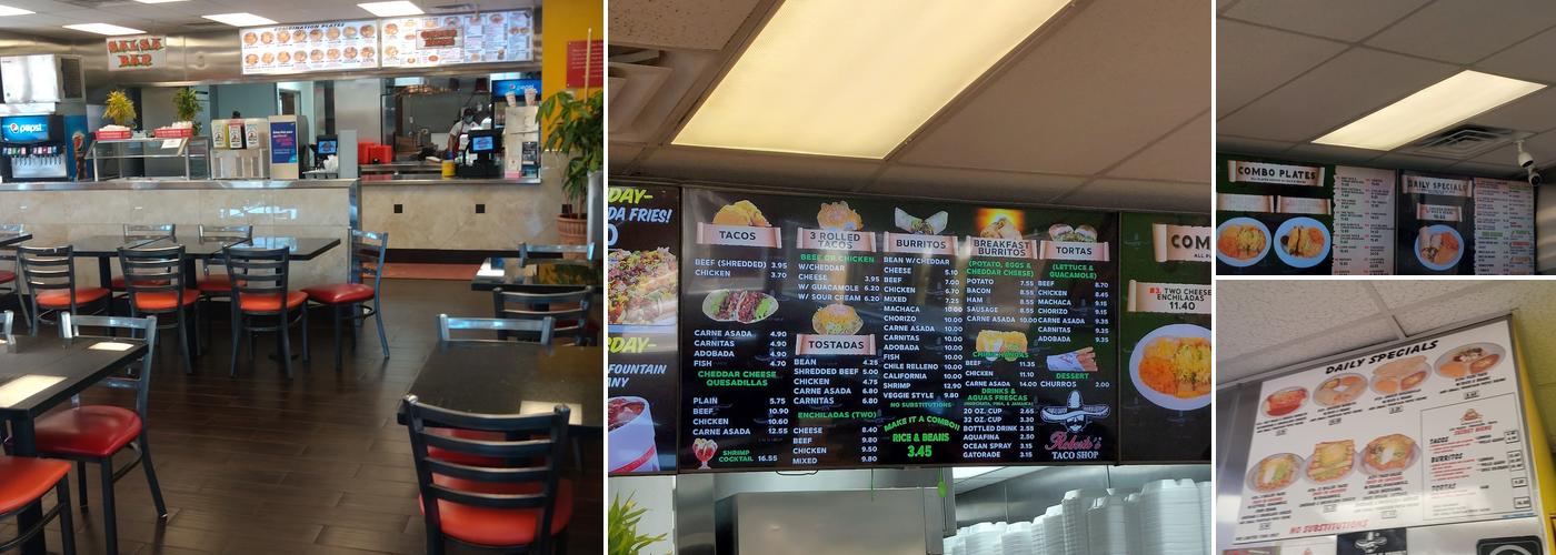 Roberto's Taco Shop Menu