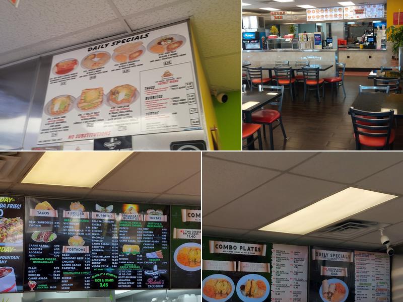 Roberto's Taco Shop Menu