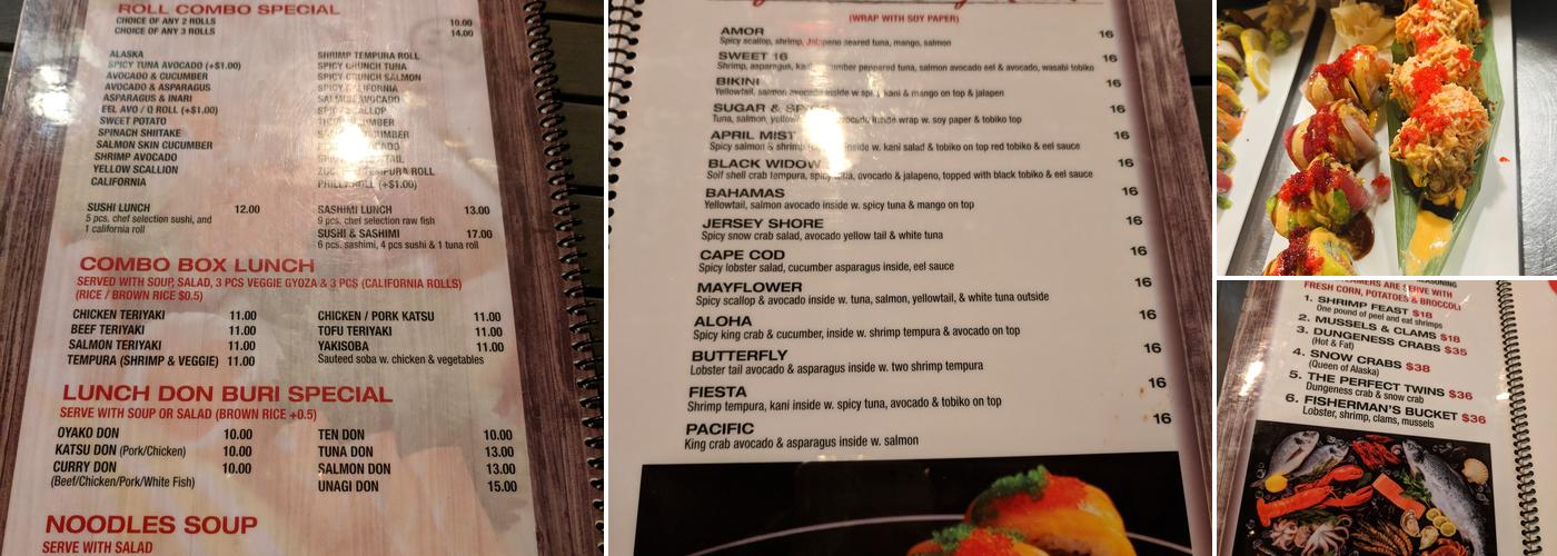 Robongi (Hoboken) Menu